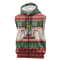 Son Of A Nut Cracker Christmas Sleeveless Zip Hoodie Xmas Holiday Patterns - Wonder Print Shop