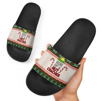 Son Of A Nut Cracker Christmas Slide Sandals Xmas Holiday Patterns - Wonder Print Shop