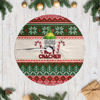 Son Of A Nut Cracker Christmas Tree Skirt Xmas Holiday Patterns - Wonder Print Shop