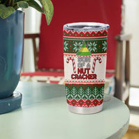 Son Of A Nut Cracker Christmas Tumbler Cup Xmas Holiday Patterns - Wonder Print Shop