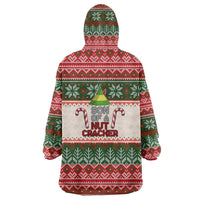 Son Of A Nut Cracker Christmas Wearable Blanket Hoodie Xmas Holiday Patterns - Wonder Print Shop