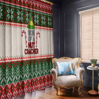 Son Of A Nut Cracker Christmas Window Curtain Xmas Holiday Patterns - Wonder Print Shop