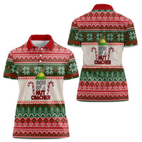 Son Of A Nut Cracker Christmas Women Polo Shirt Xmas Holiday Patterns - Wonder Print Shop