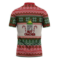 Son Of A Nut Cracker Christmas Zipper Polo Shirt Xmas Holiday Patterns - Wonder Print Shop
