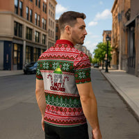 Son Of A Nut Cracker Christmas Zipper Polo Shirt Xmas Holiday Patterns - Wonder Print Shop