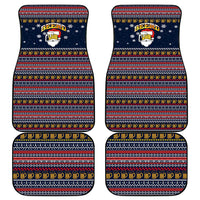 Santa Beerd Christmas Car Mats Xmas Holiday Patterns - Wonder Print Shop