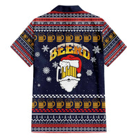 Santa Beerd Christmas Hawaiian Shirt Xmas Holiday Patterns - Wonder Print Shop