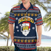 Santa Beerd Christmas Hawaiian Shirt Xmas Holiday Patterns - Wonder Print Shop