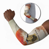 Ida B. Wells Arm Sleeves with Floral Pen Design Illustrated Portrait Civil Rights and Journalism Tribute - Wonder Print Shop