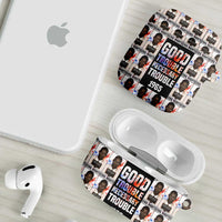 John Lewis AirPods Case with Mugshot Collage Design Civil Rights Portrait Good Trouble Tribute - Wonder Print Shop