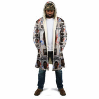 John Lewis Cloak with Mugshot Collage Design Civil Rights Portrait Good Trouble Tribute - Wonder Print Shop