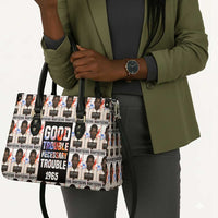 John Lewis Leather Bag with Mugshot Collage Design Civil Rights Portrait Good Trouble Tribute - Wonder Print Shop