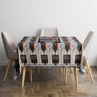 John Lewis Tablecloth with Mugshot Collage Design Civil Rights Portrait Good Trouble Tribute - Wonder Print Shop