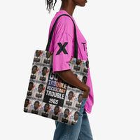 John Lewis Tote Bag with Mugshot Collage Design Civil Rights Portrait Good Trouble Tribute - Wonder Print Shop