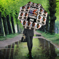 John Lewis Umbrella with Mugshot Collage Design Civil Rights Portrait Good Trouble Tribute - Wonder Print Shop