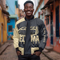 John Lewis Bomber Jacket with Selma Bridge Graphic Civil Rights and Voting Rights Tribute - Wonder Print Shop