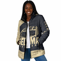 John Lewis Padded Jacket with Selma Bridge Graphic Civil Rights and Voting Rights Tribute - Wonder Print Shop
