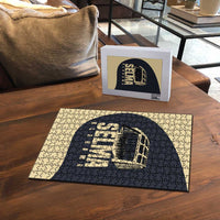 John Lewis Puzzle with Selma Bridge Graphic Civil Rights and Voting Rights Tribute - Wonder Print Shop