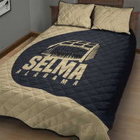 John Lewis Quilt Bed Set with Selma Bridge Graphic Civil Rights and Voting Rights Tribute - Wonder Print Shop