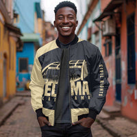 John Lewis Sleeve Zip Bomber Jacket with Selma Bridge Graphic Civil Rights and Voting Rights Tribute - Wonder Print Shop