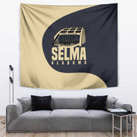 John Lewis Tapestry with Selma Bridge Graphic Civil Rights and Voting Rights Tribute - Wonder Print Shop