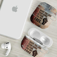 John Lewis AirPods Case with Freedom Quote Graphic Civil Rights and Legacy Tribute - Wonder Print Shop