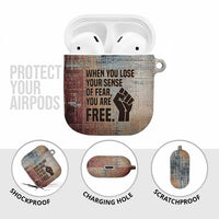 John Lewis AirPods Case with Freedom Quote Graphic Civil Rights and Legacy Tribute - Wonder Print Shop