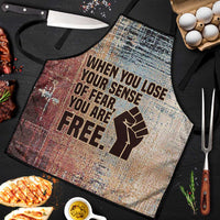 John Lewis Apron with Freedom Quote Graphic Civil Rights and Legacy Tribute - Wonder Print Shop