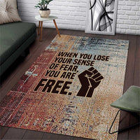 John Lewis Area Rug with Freedom Quote Graphic Civil Rights and Legacy Tribute - Wonder Print Shop