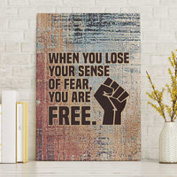 John Lewis Canvas Wall Art with Freedom Quote Graphic Civil Rights and Legacy Tribute - Wonder Print Shop