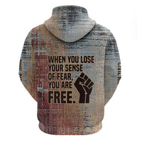John Lewis Hoodie with Freedom Quote Graphic Civil Rights and Legacy Tribute - Wonder Print Shop