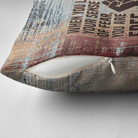 John Lewis Pillow Cover with Freedom Quote Graphic Civil Rights and Legacy Tribute - Wonder Print Shop