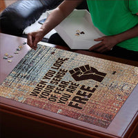 John Lewis Puzzle with Freedom Quote Graphic Civil Rights and Legacy Tribute - Wonder Print Shop