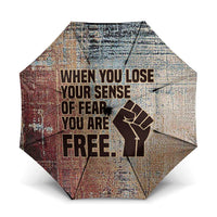 John Lewis Umbrella with Freedom Quote Graphic Civil Rights and Legacy Tribute - Wonder Print Shop