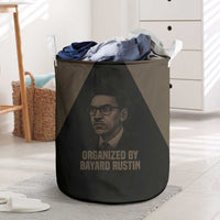 Bayard Rustin Laundry Basket with March on Washington Design Civil Rights Organizer Tribute - Wonder Print Shop