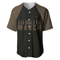 Bayard Rustin Baseball Jersey with March on Washington Design Civil Rights Organizer Tribute - Wonder Print Shop