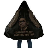 Bayard Rustin Cloak with March on Washington Design Civil Rights Organizer Tribute - Wonder Print Shop