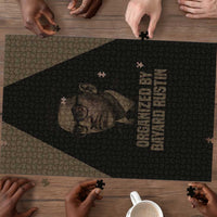 Bayard Rustin Puzzle with March on Washington Design Civil Rights Organizer Tribute - Wonder Print Shop