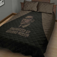 Bayard Rustin Quilt Bed Set with March on Washington Design Civil Rights Organizer Tribute - Wonder Print Shop