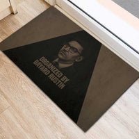 Bayard Rustin Rubber Doormat with March on Washington Design Civil Rights Organizer Tribute - Wonder Print Shop