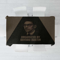 Bayard Rustin Tablecloth with March on Washington Design Civil Rights Organizer Tribute - Wonder Print Shop
