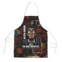 Bayard Rustin Apron with Quiet Architect Design Strategy and Courage Civil Rights Tribute - Wonder Print Shop