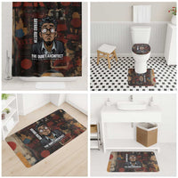 Bayard Rustin Bathroom Set with Quiet Architect Design Strategy and Courage Civil Rights Tribute - Wonder Print Shop