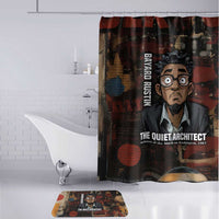 Bayard Rustin Bathroom Set with Quiet Architect Design Strategy and Courage Civil Rights Tribute - Wonder Print Shop