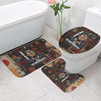 Bayard Rustin Bathroom Set with Quiet Architect Design Strategy and Courage Civil Rights Tribute - Wonder Print Shop