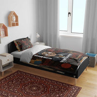 Bayard Rustin Bedding Set with Quiet Architect Design Strategy and Courage Civil Rights Tribute - Wonder Print Shop