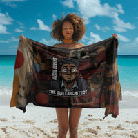 Bayard Rustin Sarong with Quiet Architect Design Strategy and Courage Civil Rights Tribute - Wonder Print Shop