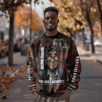 Bayard Rustin Sweatshirt with Quiet Architect Design Strategy and Courage Civil Rights Tribute - Wonder Print Shop