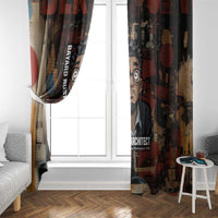 Bayard Rustin Window Curtain with Quiet Architect Design Strategy and Courage Civil Rights Tribute - Wonder Print Shop