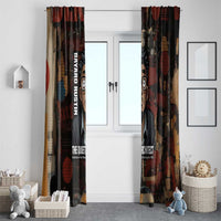 Bayard Rustin Window Curtain with Quiet Architect Design Strategy and Courage Civil Rights Tribute - Wonder Print Shop